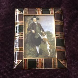 J. Strongwater jewel encrusted 5x7 frame